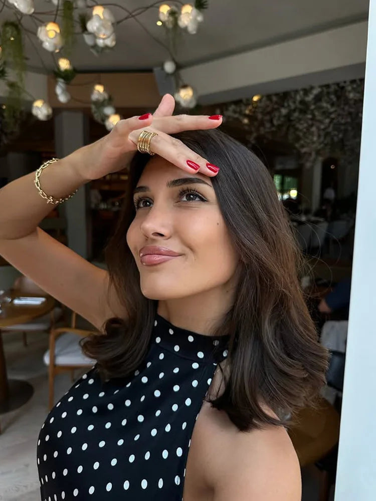 Polka Dot Dress – Chic & Casual Look