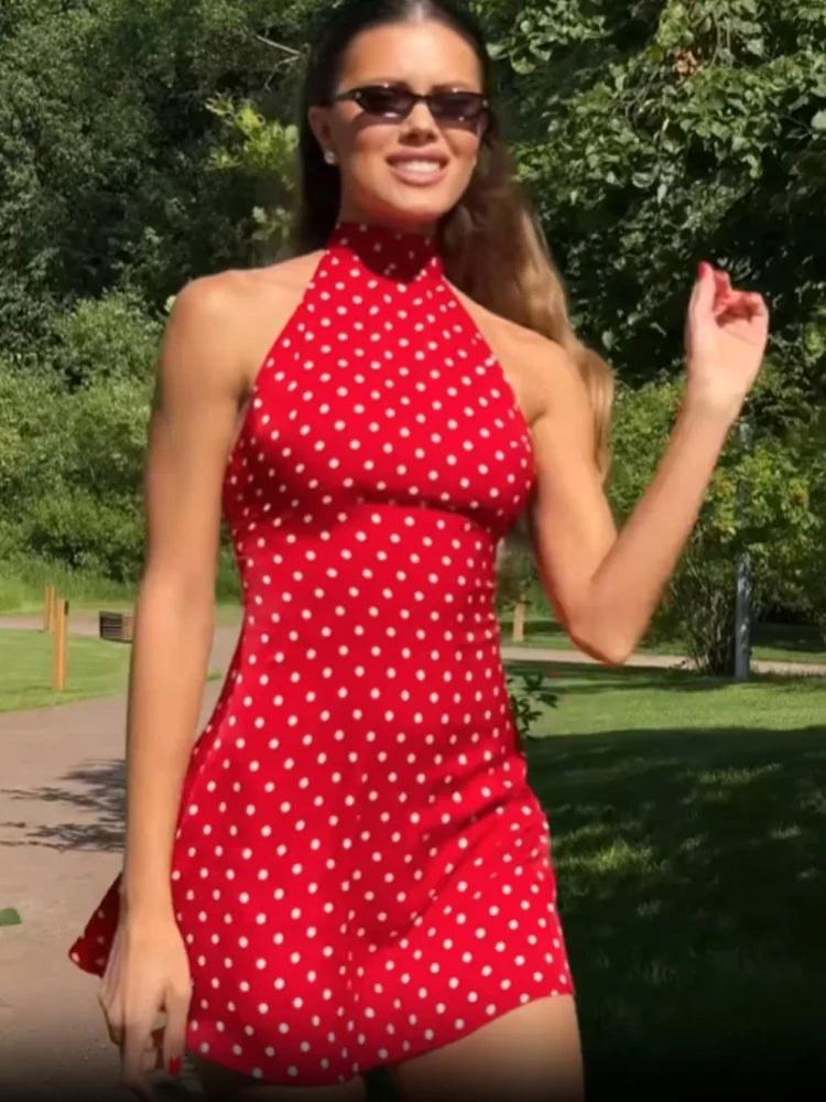 Polka Dot Dress – Chic & Casual Look